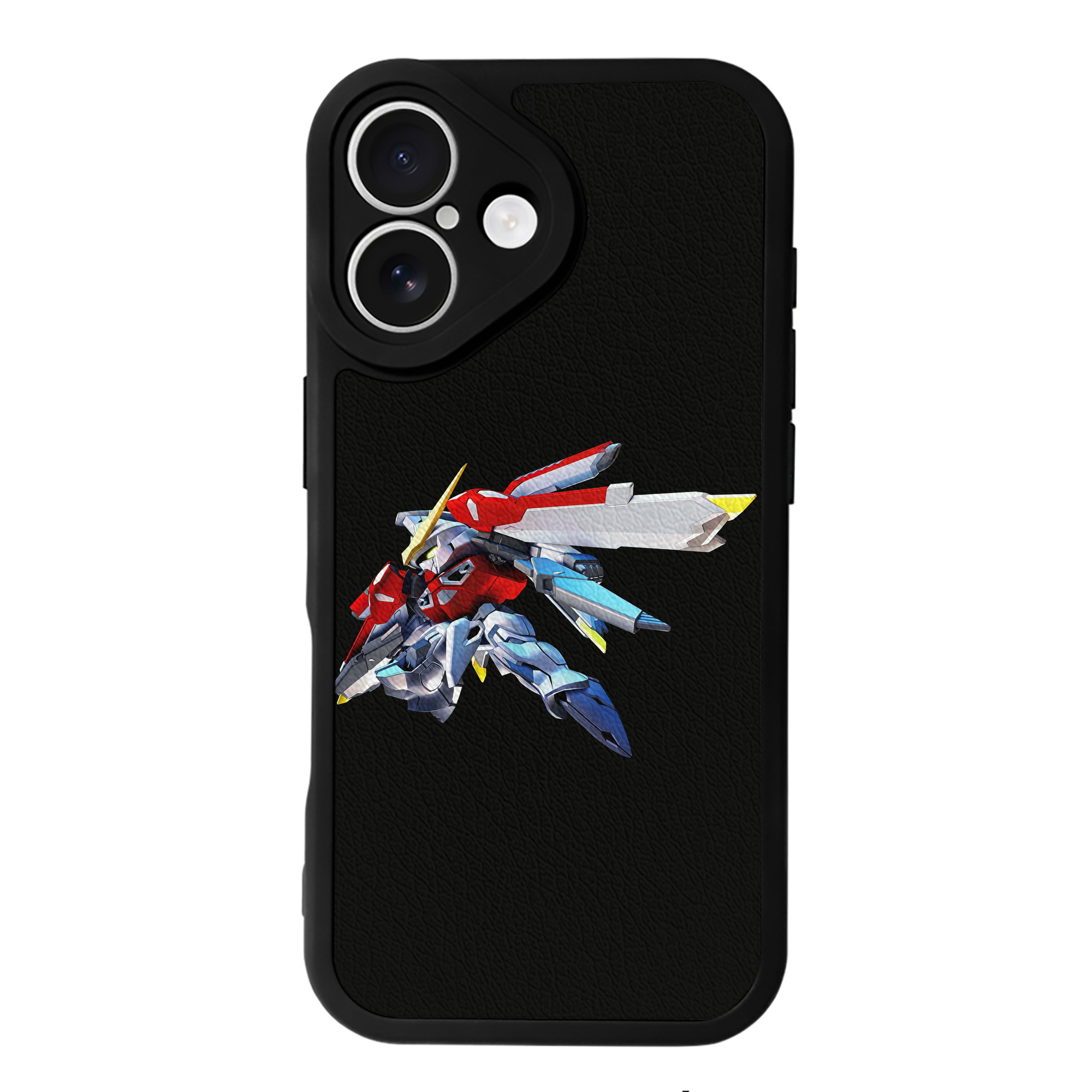 （画像用） 機動戦士ガンダム Mobile Suit Gundam 【iPhone 16シリーズ対応】シリコンスマホケース（レザー調） 材質：シリコン